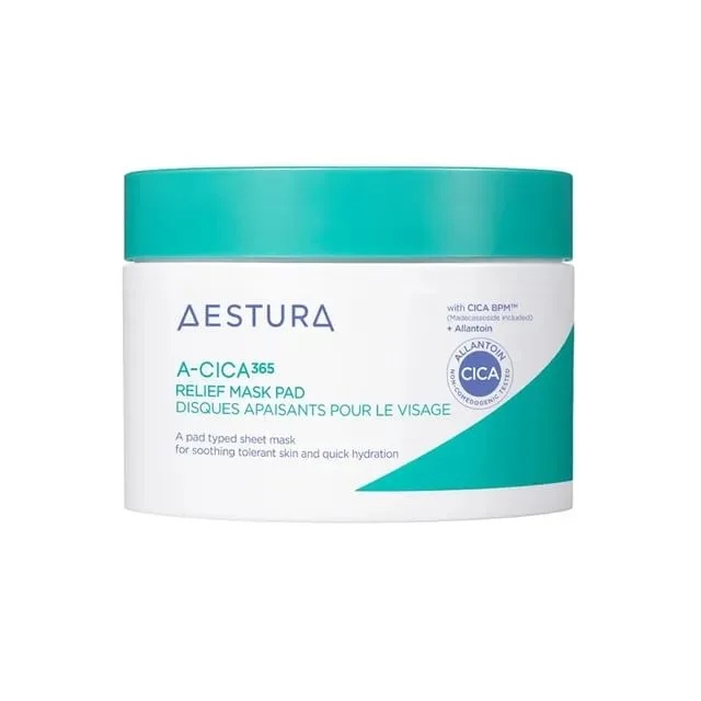 Aestura A-CICA 365 Cooling Relief Pads tub of 60 pads