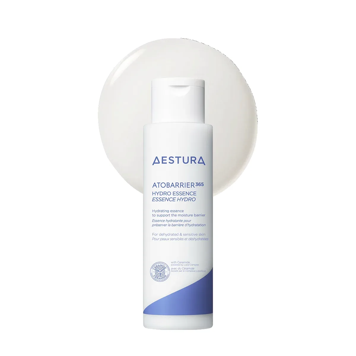 Aestura Atobarrier 365 Hydro Essence bottle — ceramide hydrating essence for sensitive skin