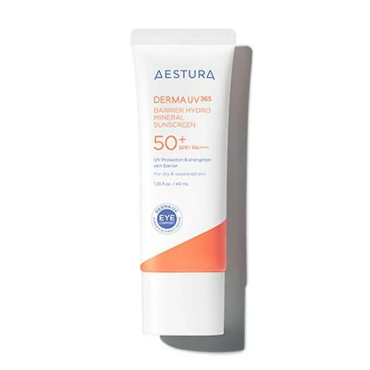 Aestura Derma UV365 Barrier Hydro Mineral Sunscreen tube