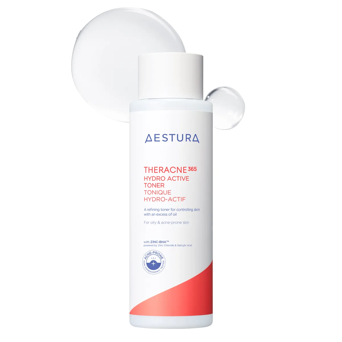 Aestura THERACNE365 Hydro Active Toner 200ml Korean gentle BHA hydrating acne-prep toner