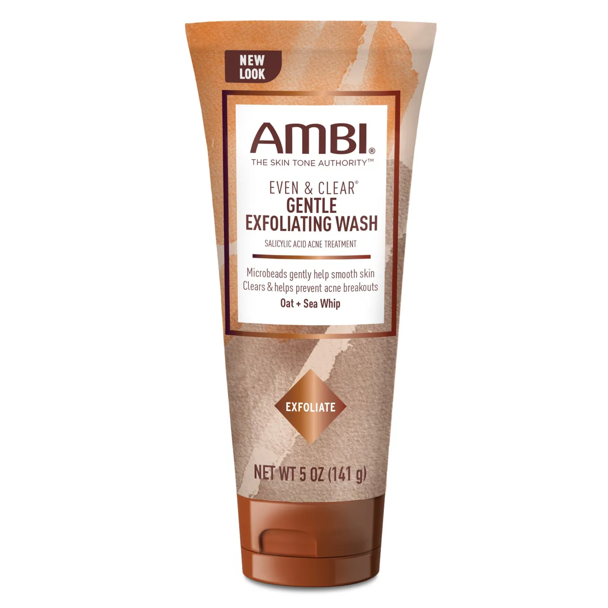 Tube of Ambi Even & Clear Gentle Exfoliating Wash