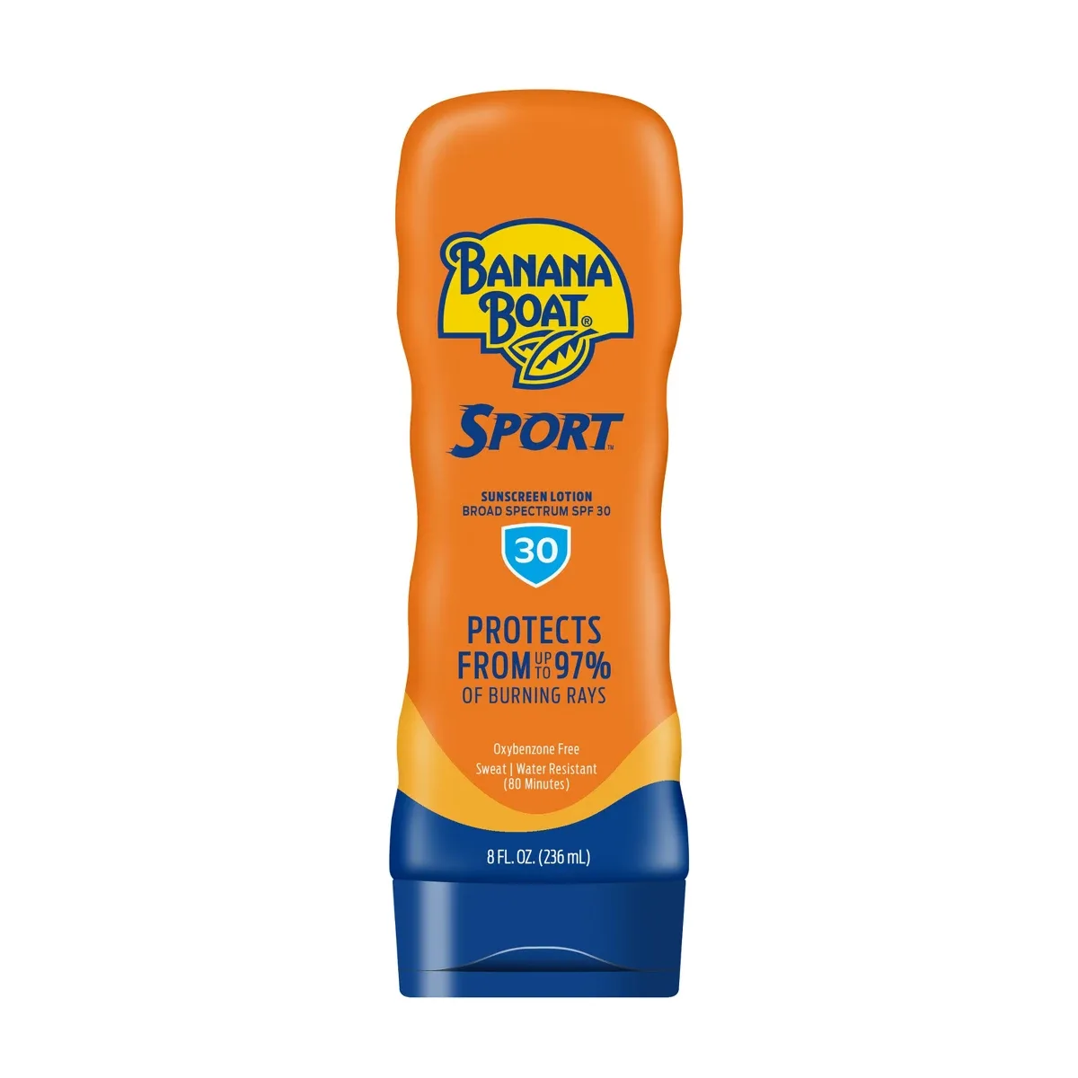 Banana Boat Sport Sunscreen Lotion SPF 30 8 fl oz bottle