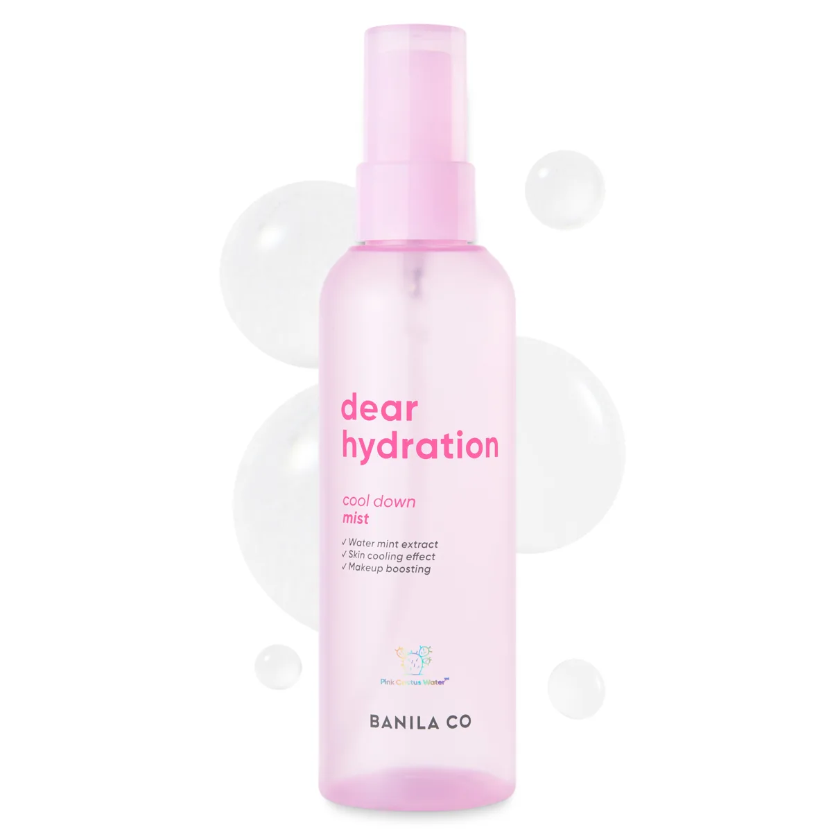 Banila Co Dear Hydration Cool Down Mist 99ml pink spray bottle