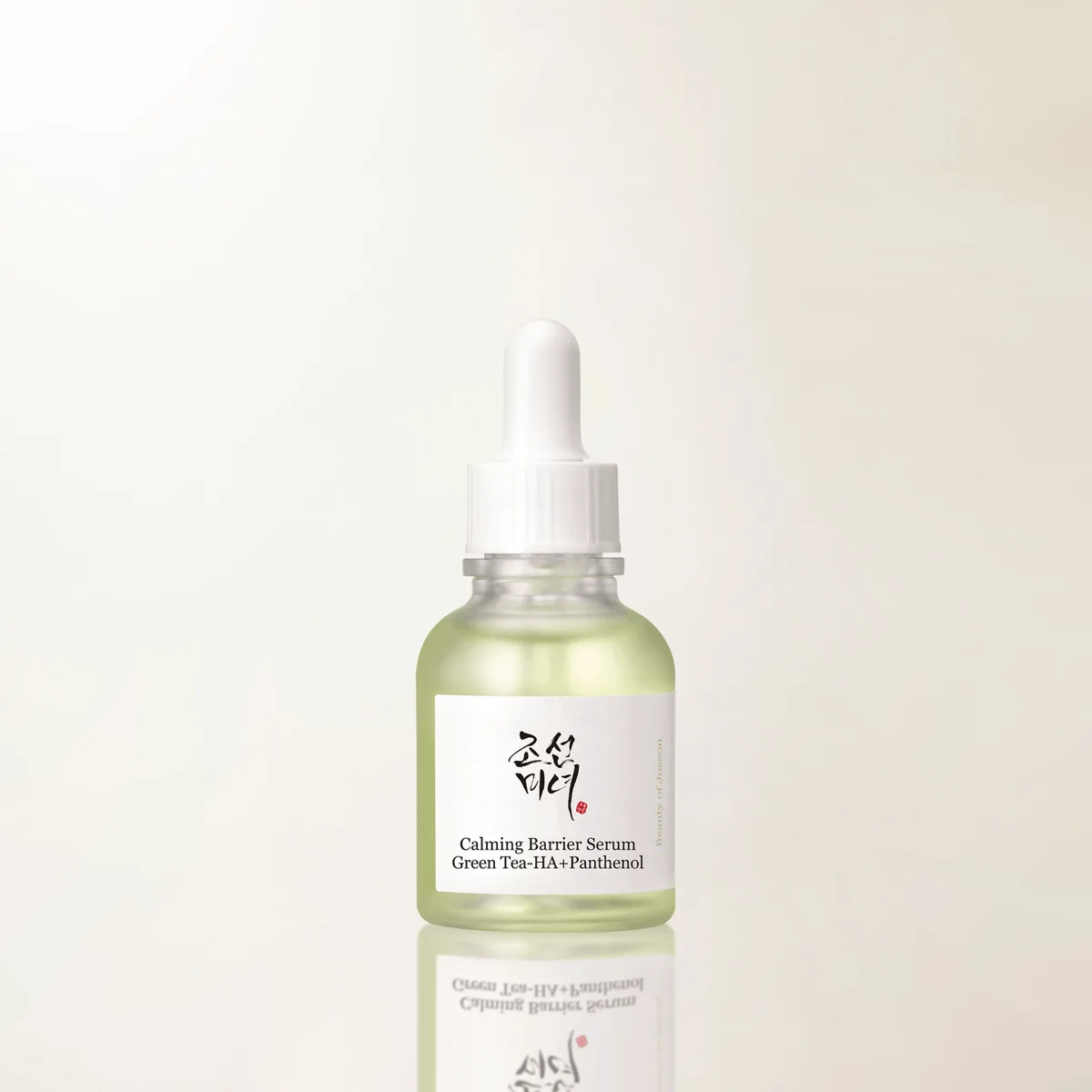 Beauty of Joseon Calming Barrier Serum Green Tea-HA + Panthenol dropper bottle
