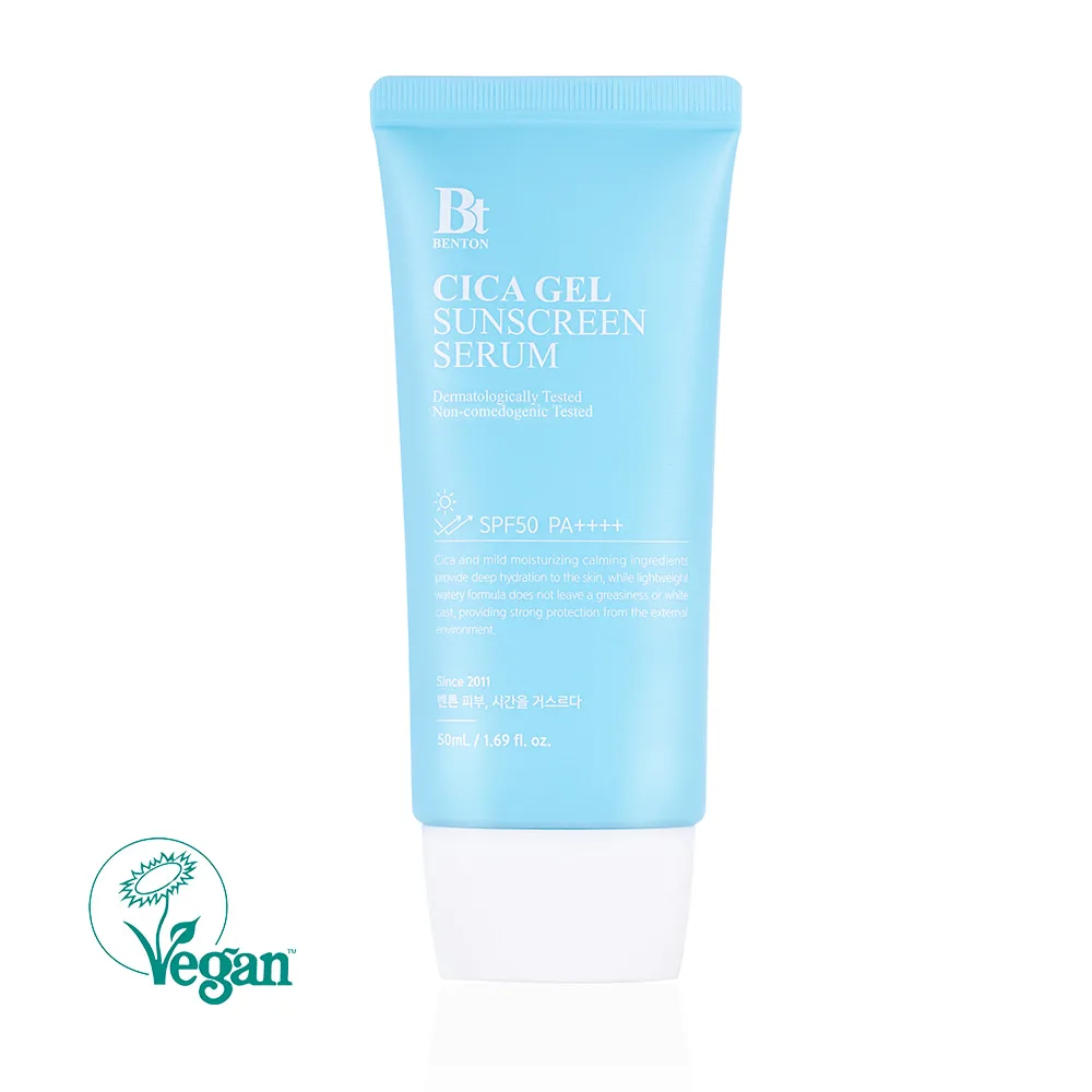 Benton CICA Gel Sunscreen Serum SPF50 PA++++ 50 mL tube