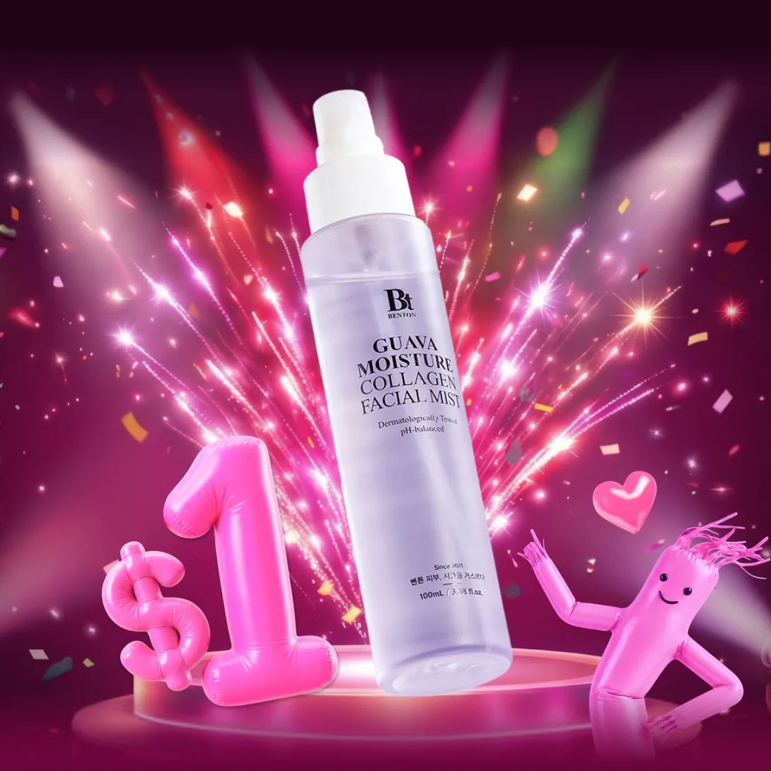 Benton Guava Moisture Collagen Facial Mist — K-beauty hydration mist