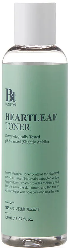 Benton Heartleaf Toner 150ml bottle