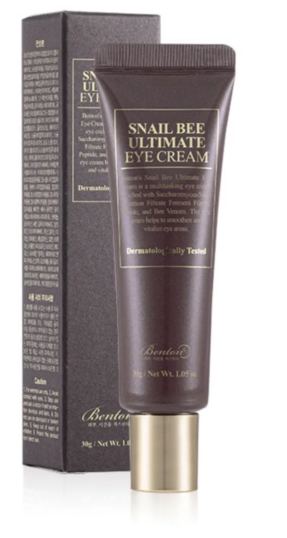 Benton Snail Bee Ultimate Eye Cream 30g tube