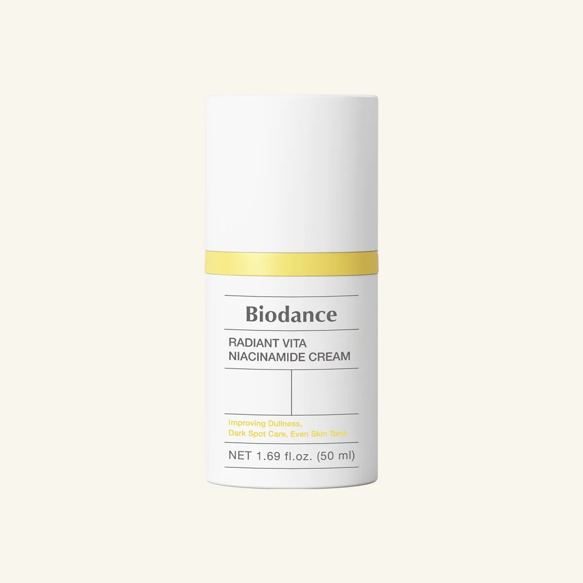 Biodance Vita Niacinamide Cream 50ml pump bottle