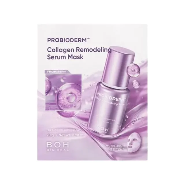 Bioheal BOH Probioderm Collagen Remodeling Serum Mask single 28 g sheet mask sachet
