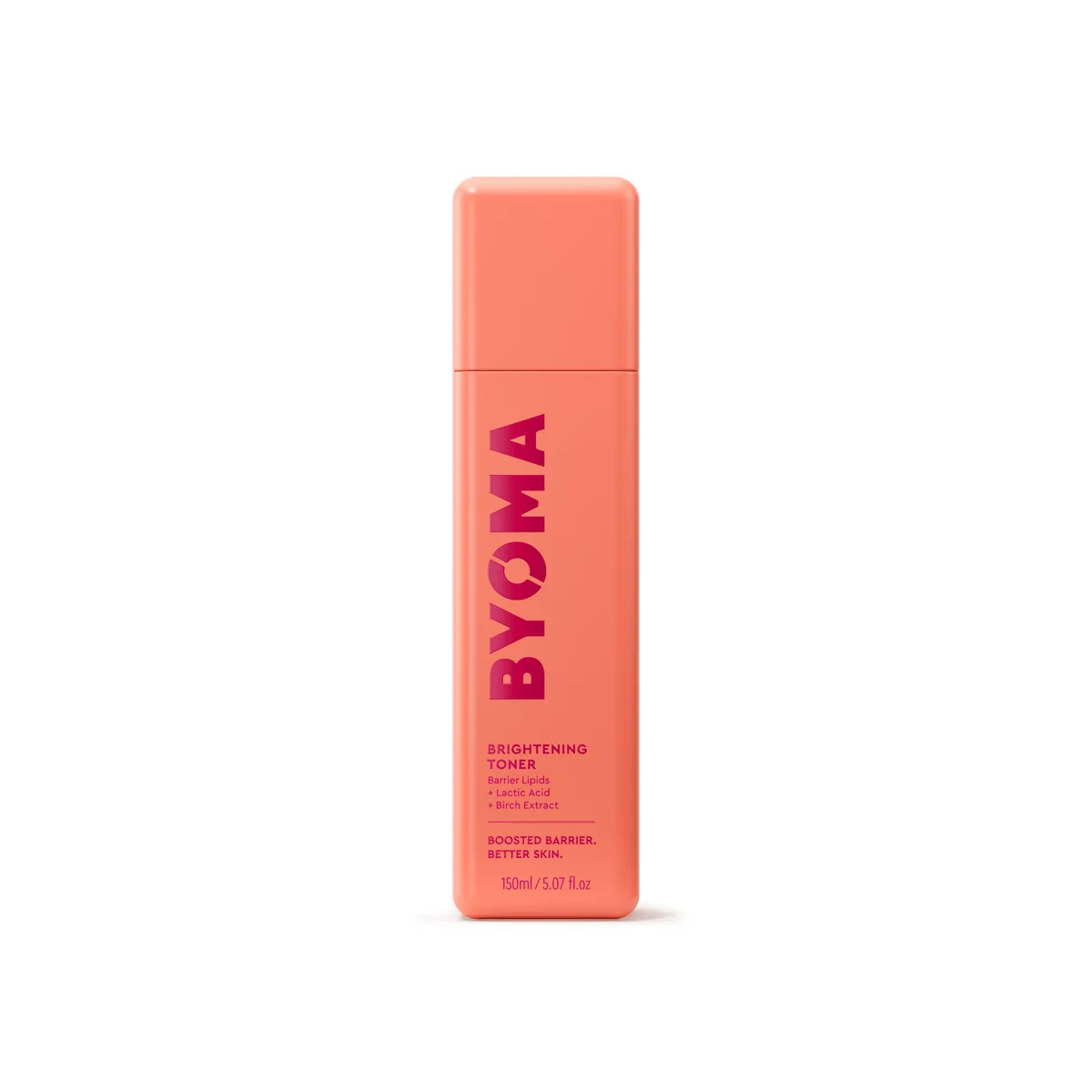 Byoma Brightening Toner frosted bottle on white background