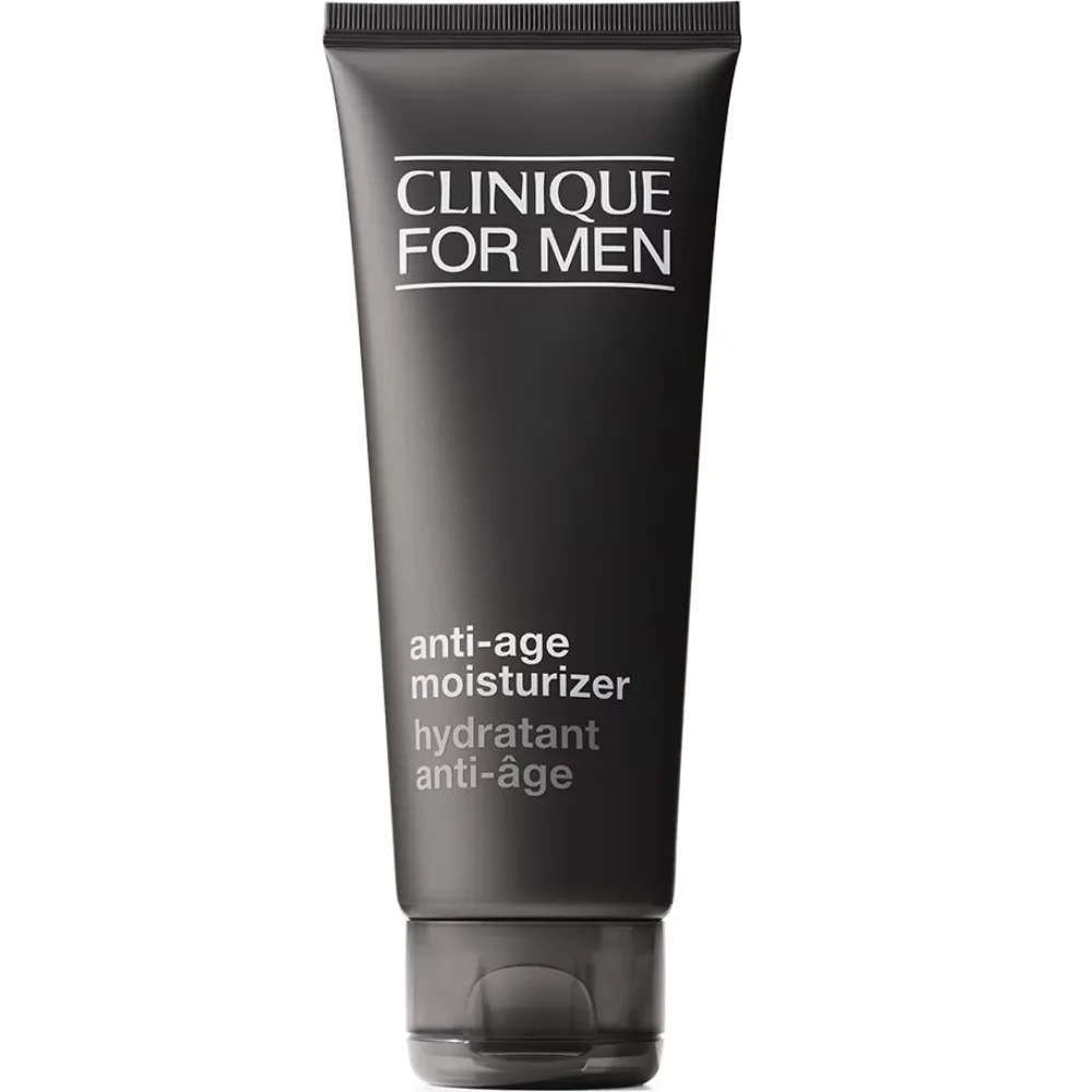 Clinique for Men Maximum Hydrator Activated Water-Gel Concentrate in a frosted green glass pump bottle