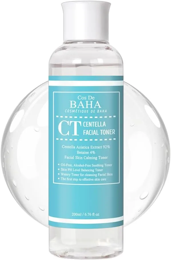 Cos De BAHA CT Centella Facial Toner 200ml bottle