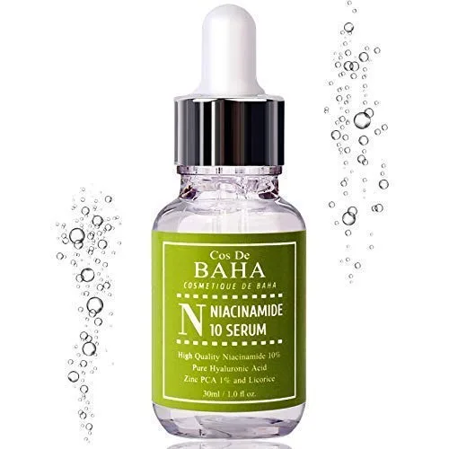 Cos De BAHA Niacinamide 10% + Zinc 1% Serum bottle