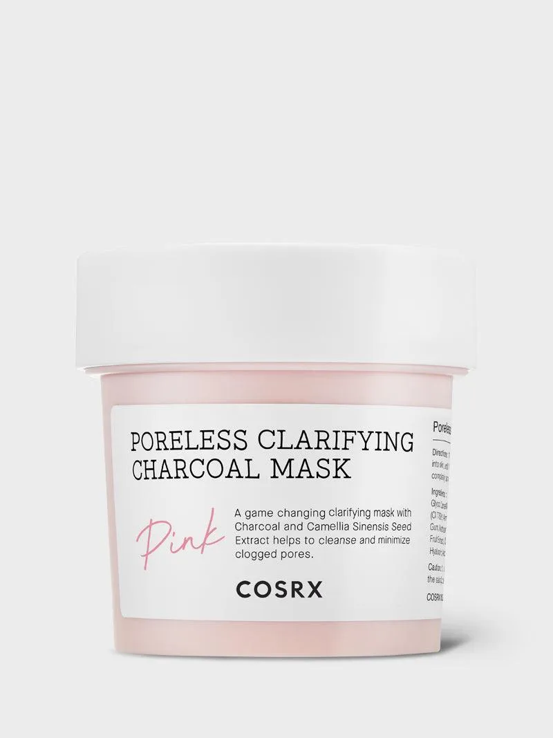 COSRX Poreless Clarifying Charcoal Mask Pink 110g tube