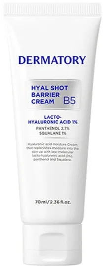 Dermatory Hyal Shot Barrier Cream Ampoule B5 50ml bottle
