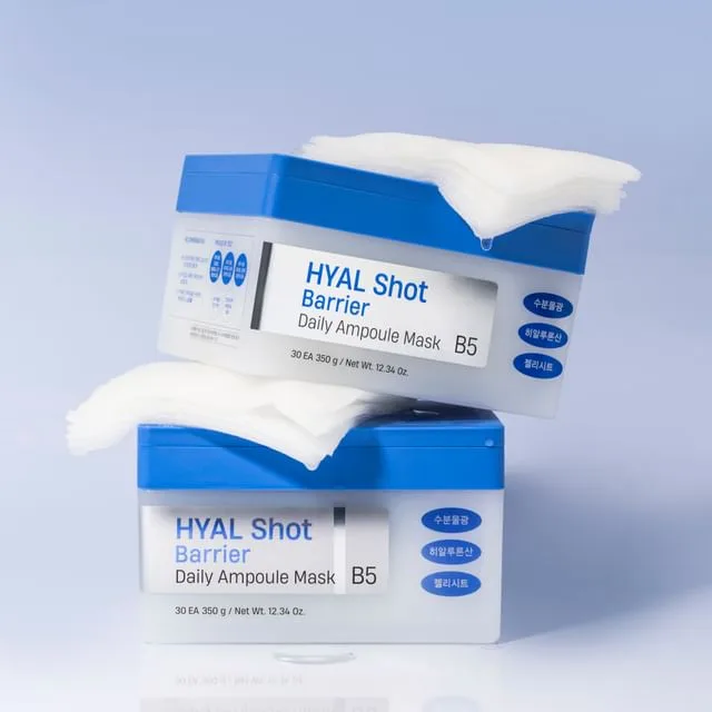 Dermatory Hyal Shot Barrier Daily Ampoule Mask B5 30-sheet tub