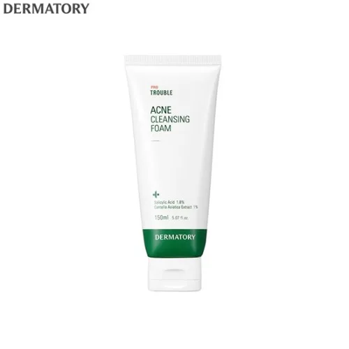 Dermatory Pro Trouble Acne Cleansing Foam 150ml tube