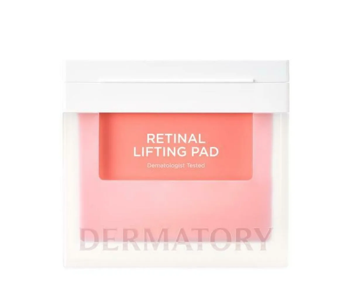 Dermatory Retinal Lifting Pad jar of 80 pads with pink essence