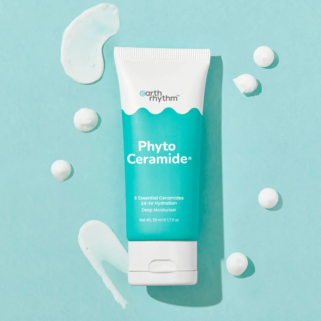 Earth Rhythm Phyto Ceramide Deep Moisturiser, a fragrance-free budget barrier cream with a high level of Ceramide NG, phospholipids and hyaluronic acid