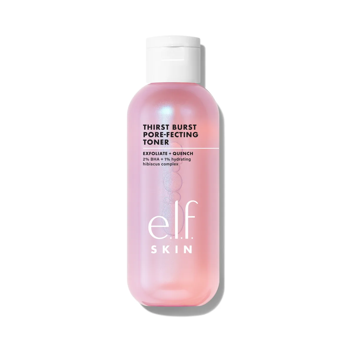 e.l.f. Skin Thirst Burst Pore-fecting Toner bottle on white background