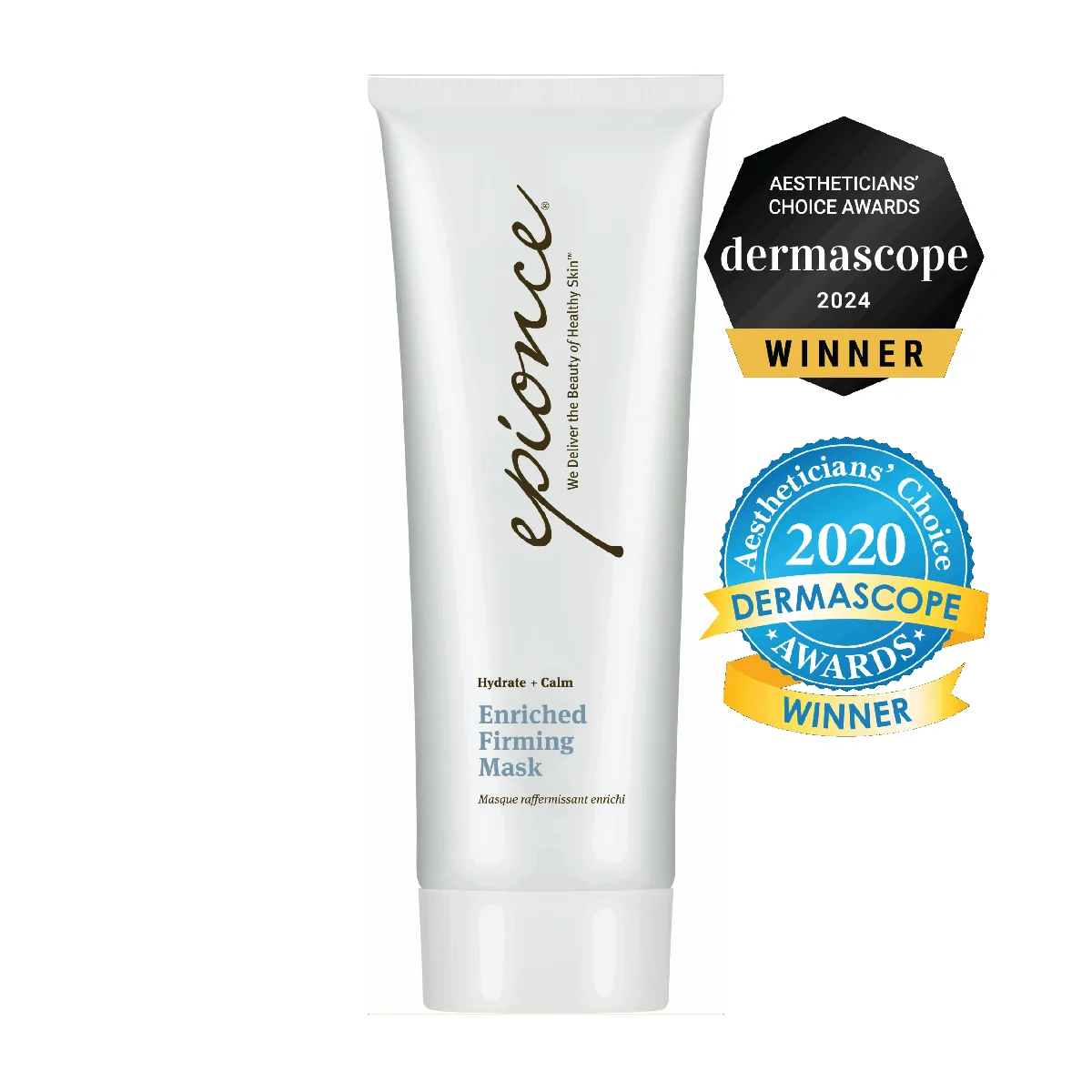 Epionce Enriched Firming Mask 2.5 oz white plastic tube with flip-top cap