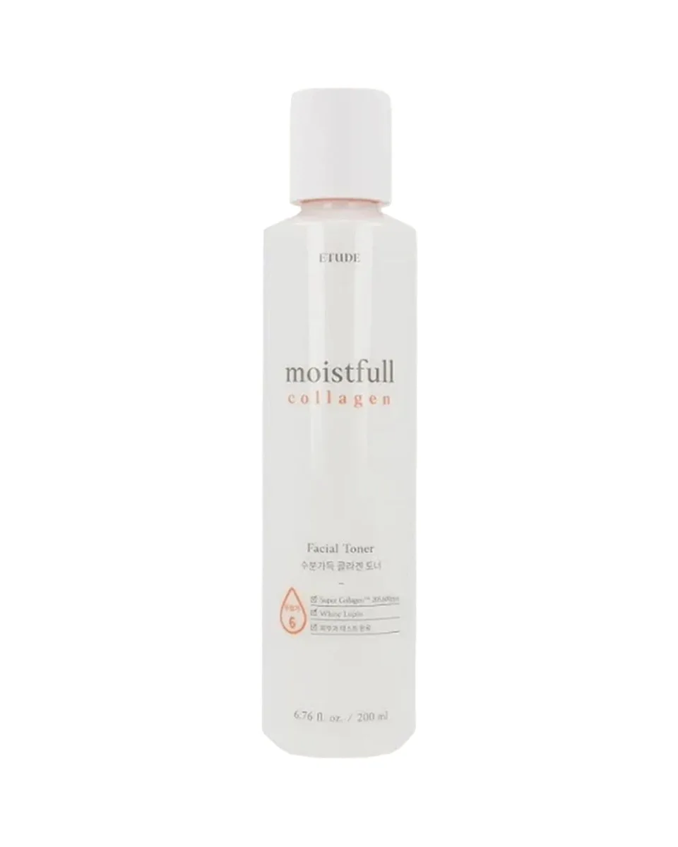 Etude Moistfull Collagen Toner bouncy hydration collagen water toner bottle
