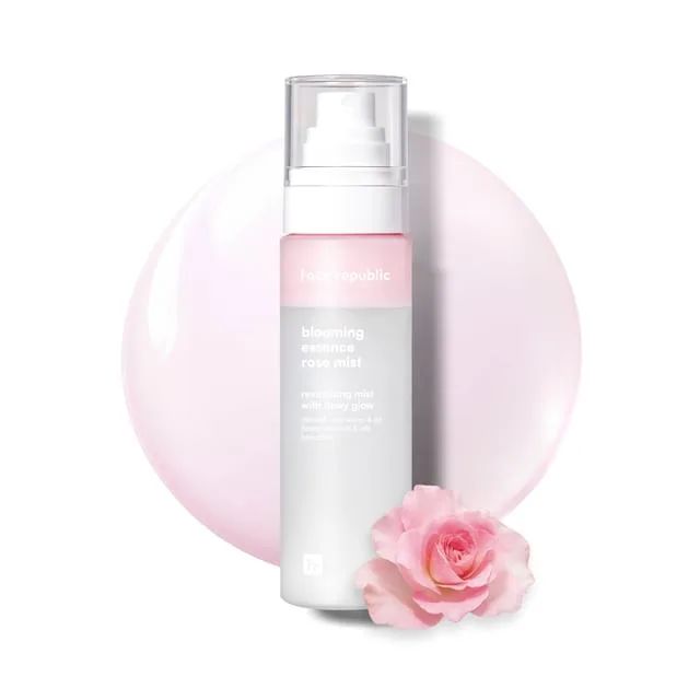 Face Republic Blooming Essence Rose Mist 100ml dual-layer bottle