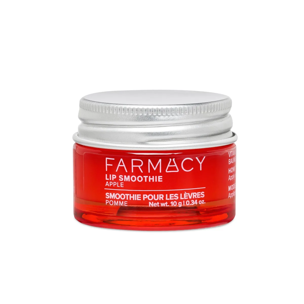 Farmacy Apple Peptide Lip Smoothie tube on white background