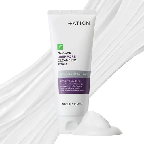 Fation Nosca9 Deep Pore Cleansing Foam tube