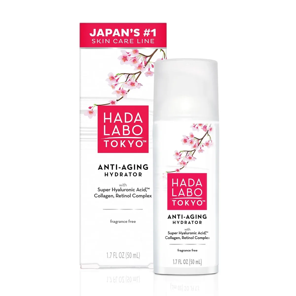 Hada Labo Tokyo Anti-Aging Hydrator retinol serum bottle