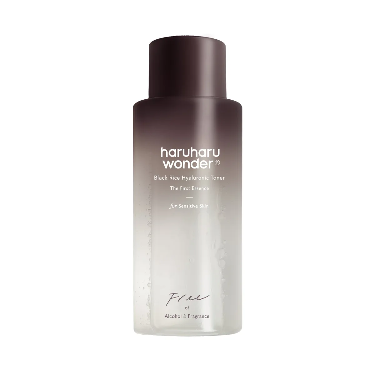 Haruharu Wonder Black Rice Hyaluronic Toner For Sensitive Skin bottle