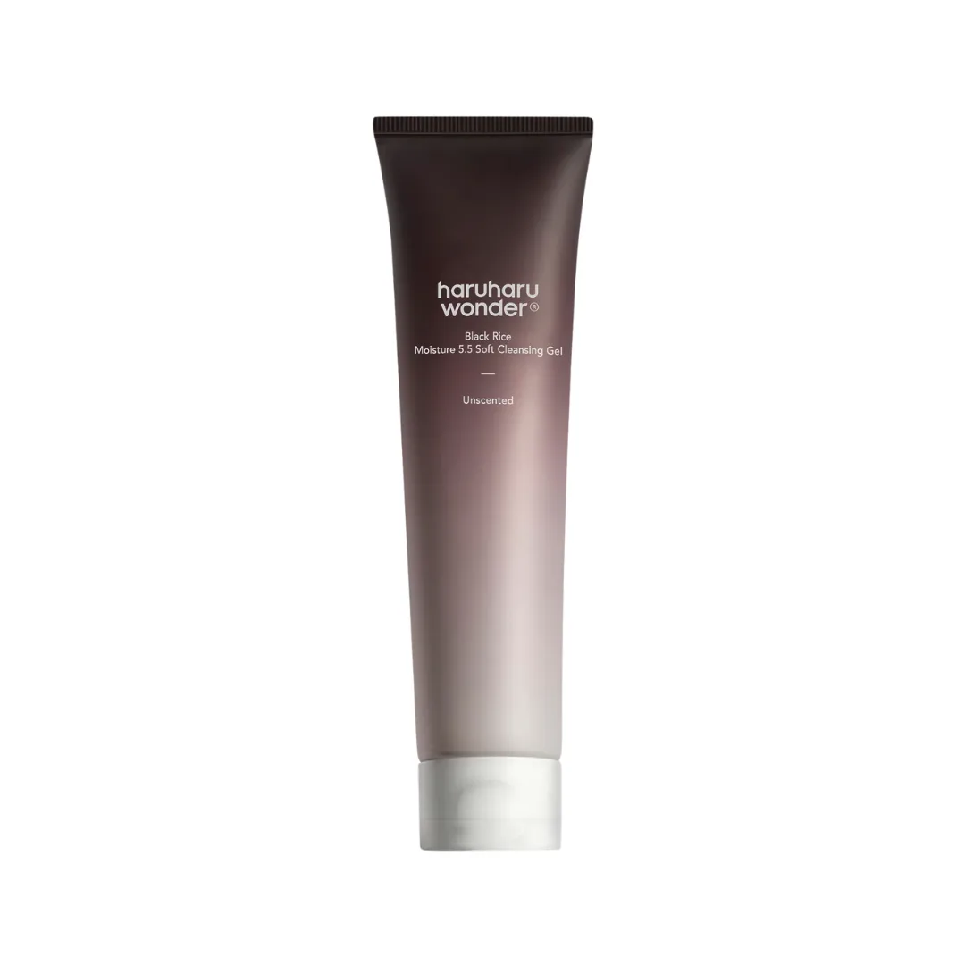 Haruharu Wonder Black Rice Moisture 5.5 Soft Cleansing Gel 100 ml tube