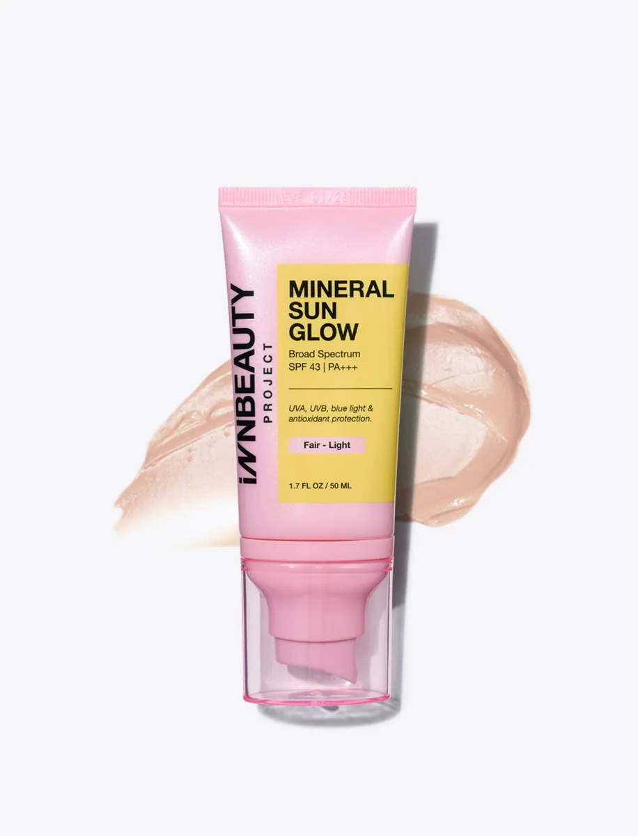 INNBEAUTY PROJECT Mineral Sun Glow Broad Spectrum Sunscreen SPF 43 tube