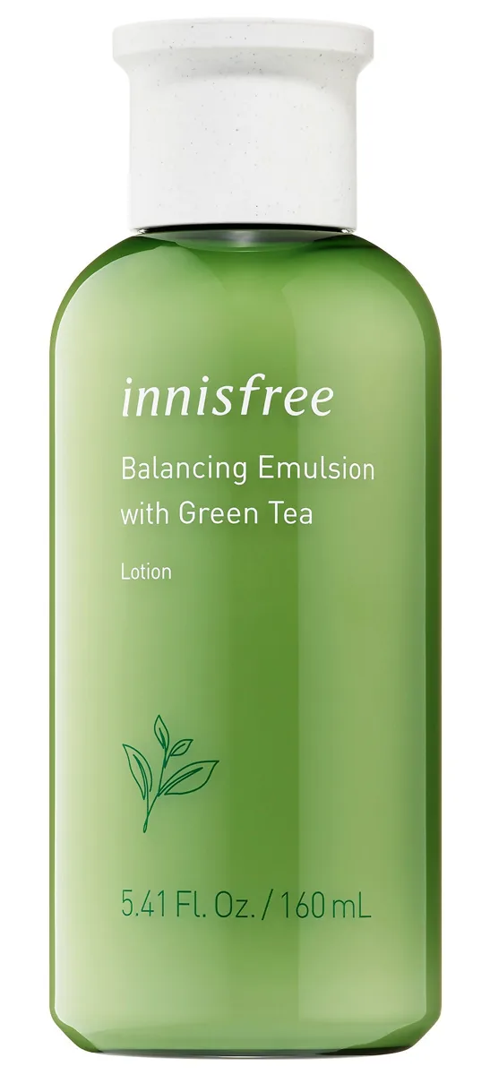 Innisfree Balancing Emulsion with Green Tea bottle