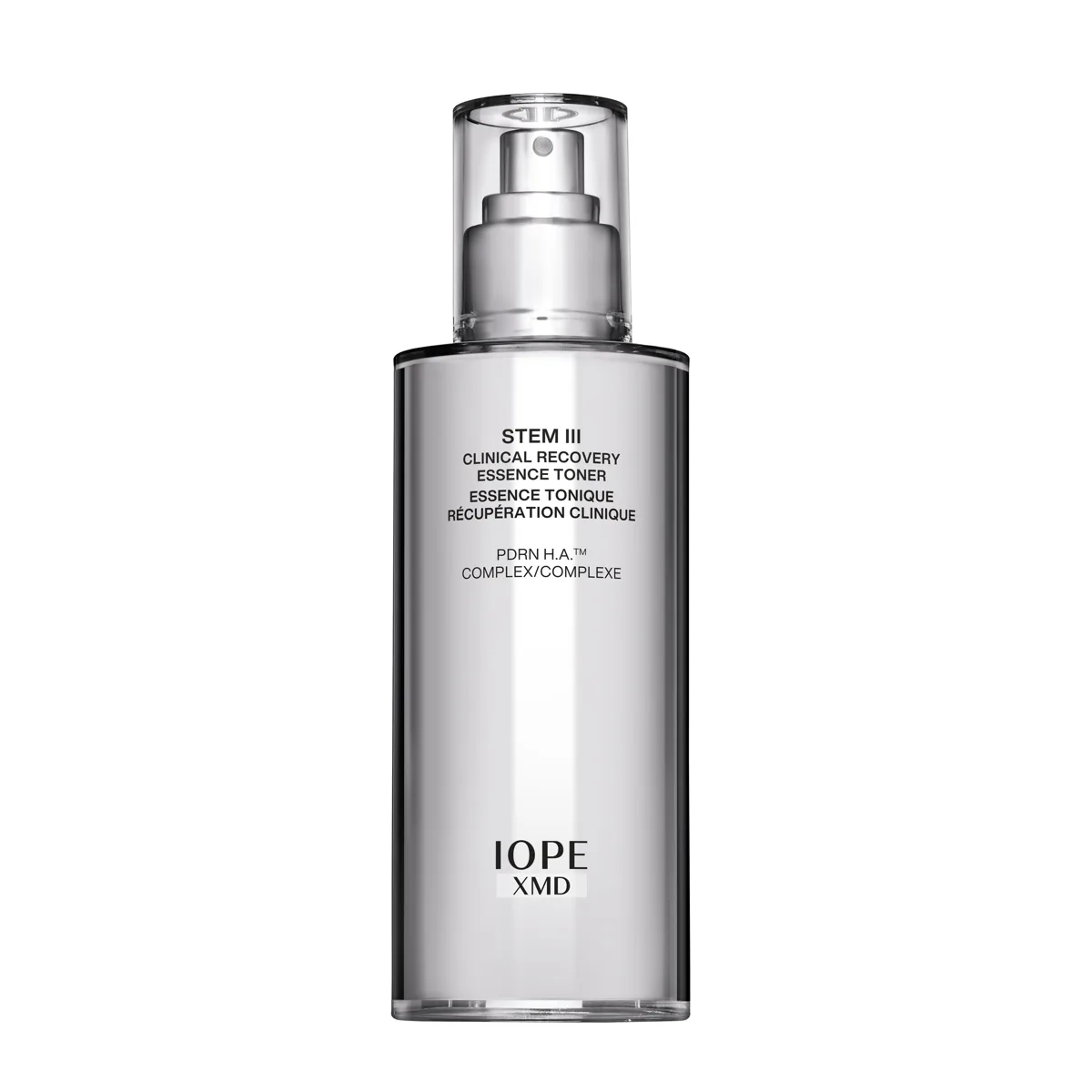 IOPE XMD Stem III Clinical Recovery Essence Toner hydrating PDRN recovery toner bottle