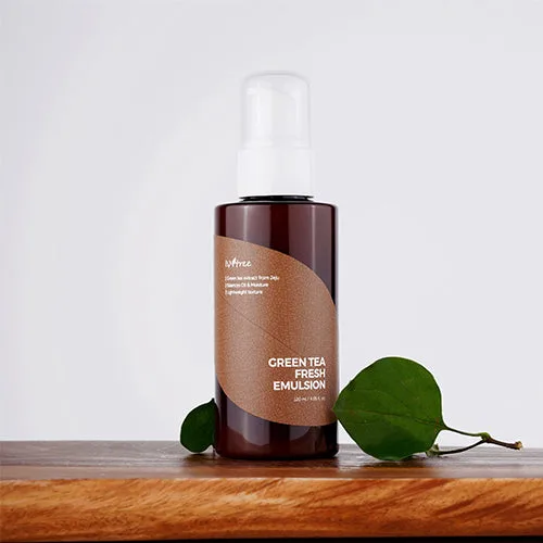 Isntree Green Tea Fresh Emulsion in 120 ml bottle