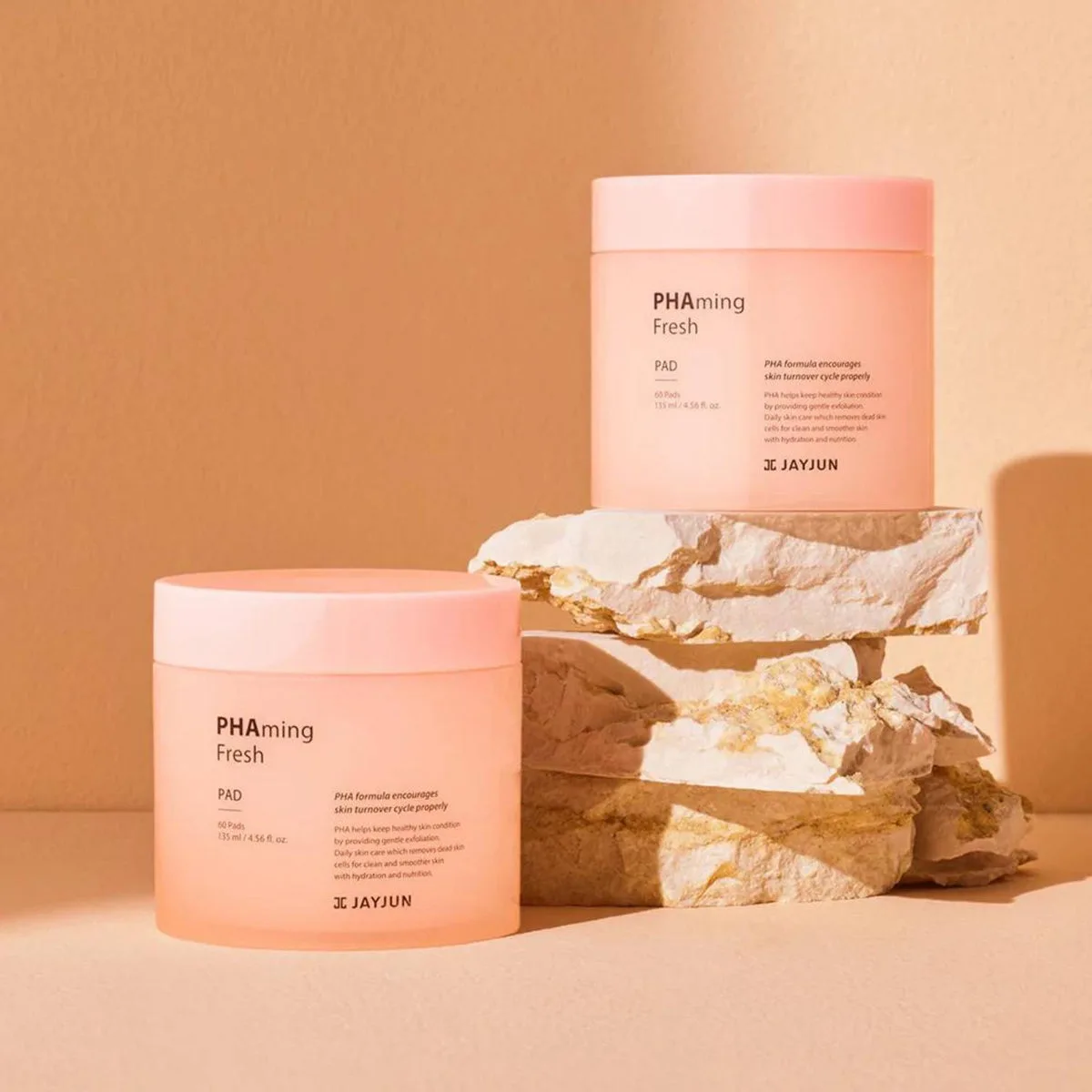 JAYJUN PHAming Fresh Pads jar of dual-textured pads