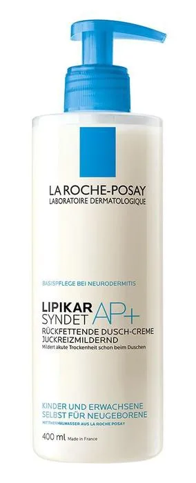La Roche-Posay Lipikar Syndet AP+ Lipid-Replenishing Cream Wash 400ml bottle