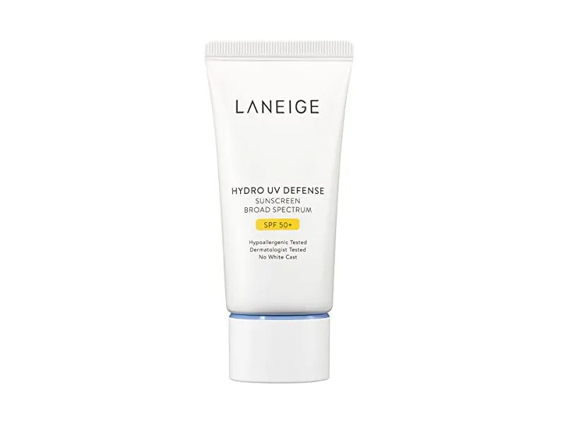 Laneige Hydro UV Defense Sunscreen Broad Spectrum SPF 50+ tube