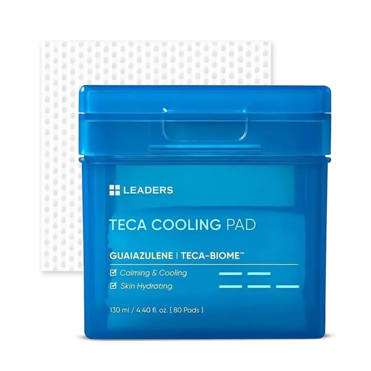 Leaders TECA Cooling Pad tub of blue-essence soaked pads