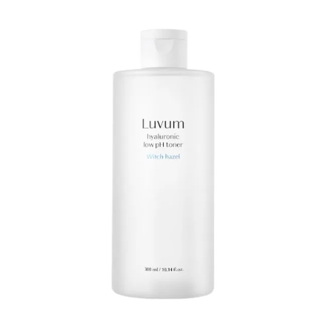 Luvum Witch Hazel Hyaluronic Low pH Toner 300ml bottle