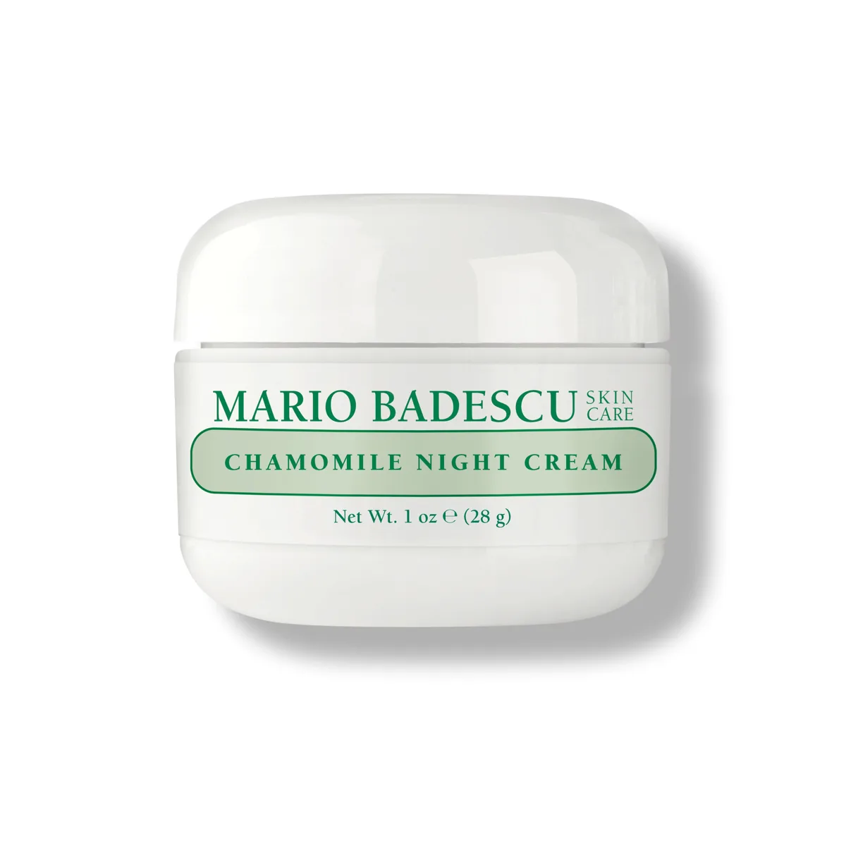 Mario Badescu Chamomile Night Cream white jar