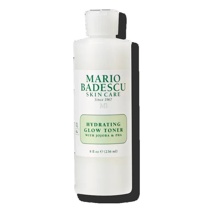 Mario Badescu Hydrating Glow Toner 8 fl oz jojoba PHA toner serum