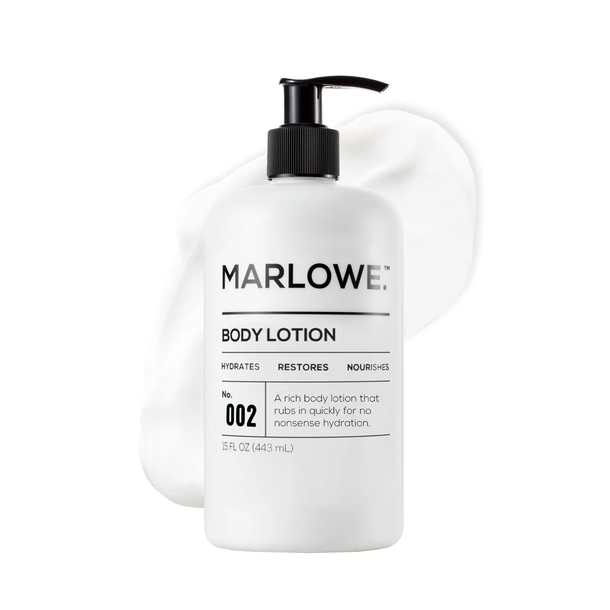 Marlowe Body Lotion bottle