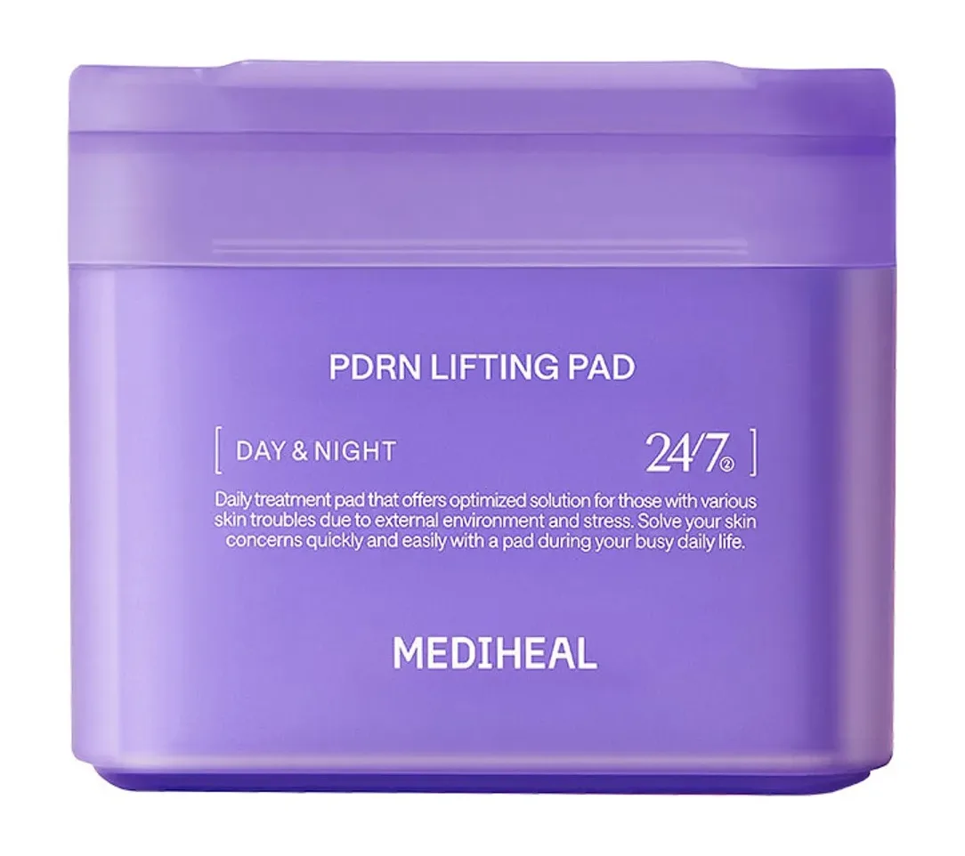 Mediheal PDRN Lifting Pad — Korean multi-active toner and exfoliating pad with niacinamide and PHA