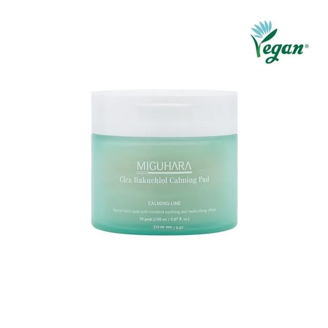 Miguhara Cica Bakuchiol Calming Pad tub