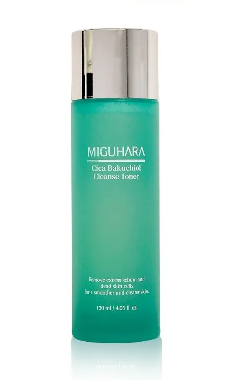 Miguhara Cica Bakuchiol Cleanse Toner bottle
