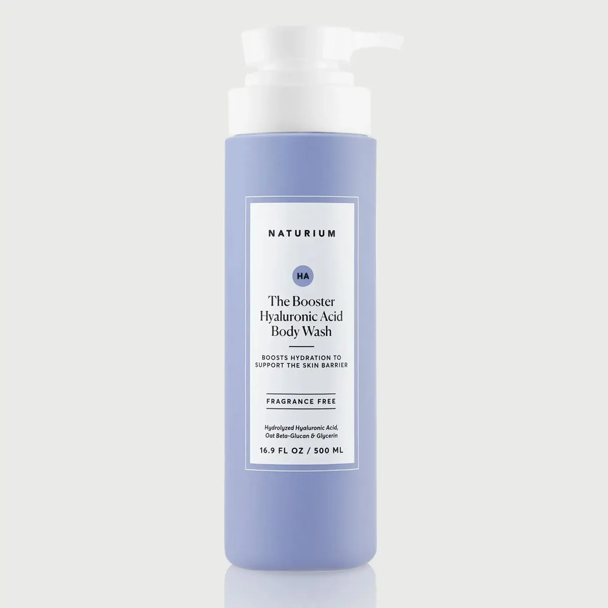 Naturium The Booster Hyaluronic Acid Body Wash 16.9 fl oz white pump bottle