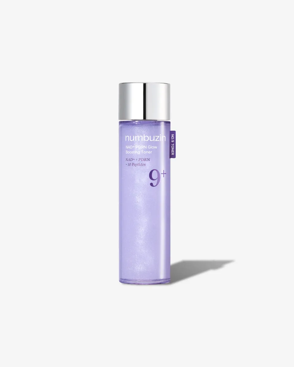 Numbuzin No. 9 Salmon PDRN Glow Boosting Toner bottle